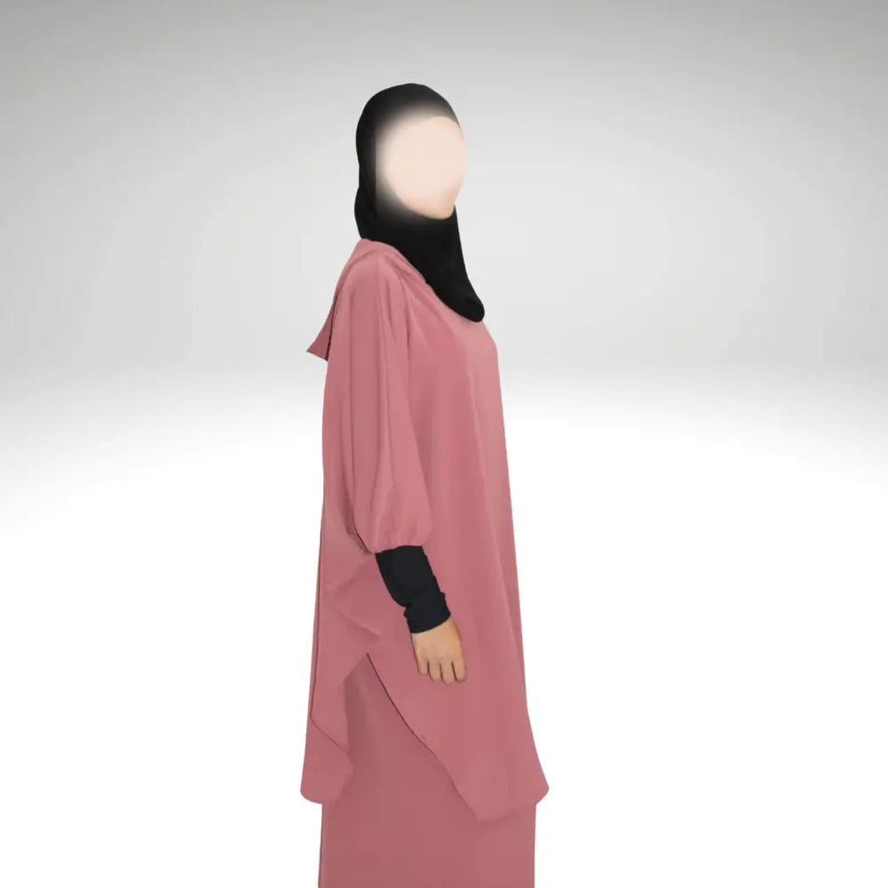 Ensemble tunique hijab intégré & pantalon
