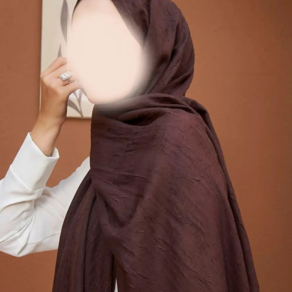 Hijab en bambou Mocca