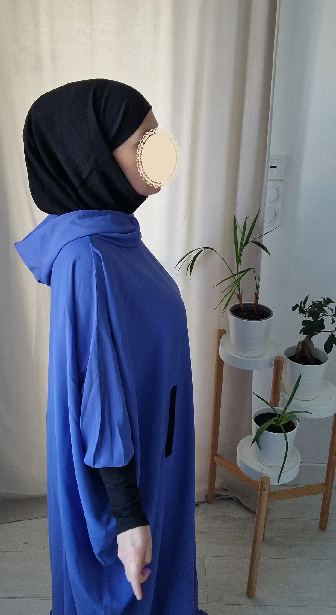 Abaya hijab intégré & capuche Jannah Firdaws